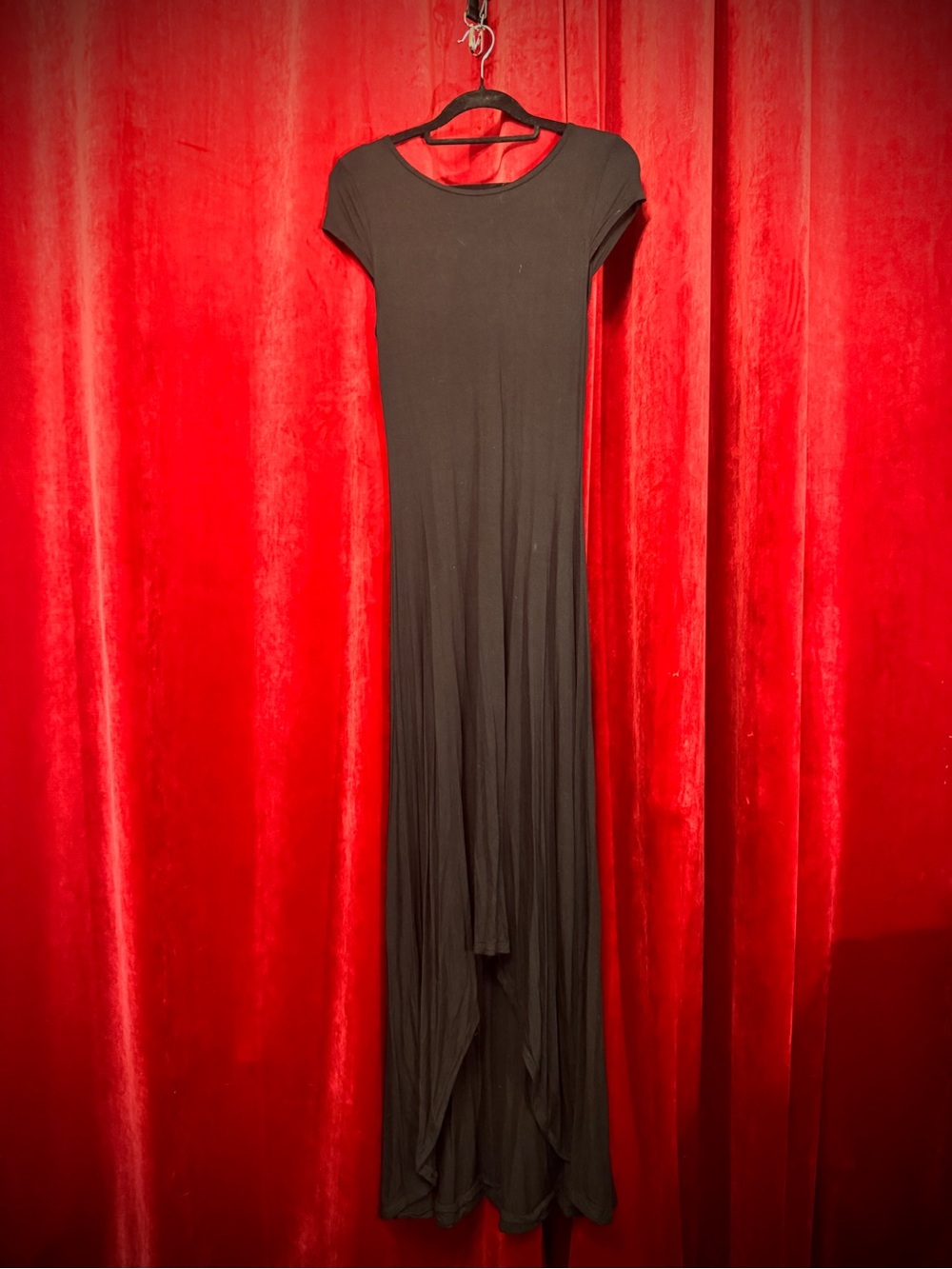 Killstar Black High-Low Maxi Dress - Picture 2 of 3